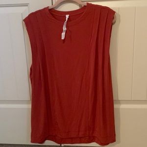 Rare Lulu Lemon Modal Pleated Tee